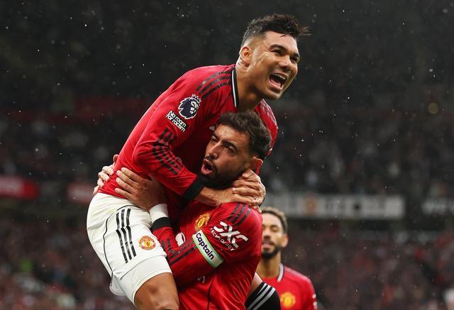 开云体育官网-5次助攻卡塞米罗，B费是本赛季英超助攻同一队友最多的球员